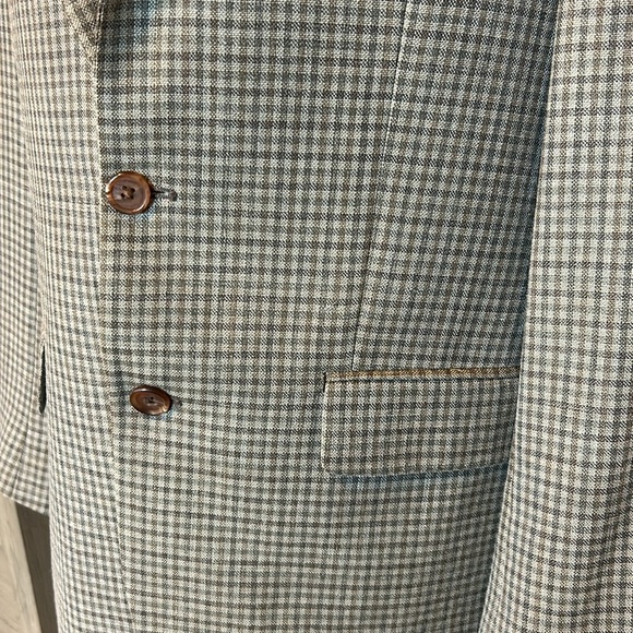 Ralph Ralph Lauren | Men's Wool Silk and Linen Blend Blazer | Size 40R - Picture 8 of 14